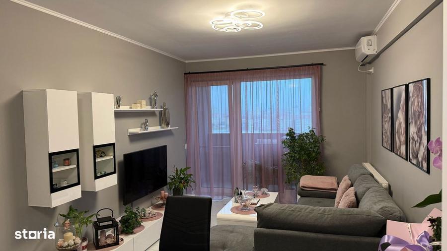 3 cam, lux, Prima Onestilor, 2 dormitoare, 1 baie , et.8, parcare - 10