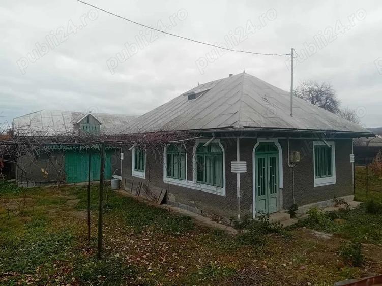 Casa Bodesti 50mp 2 camere bucataria anexe la sosea cu 1500mp teren lumina ,fintina cu apa - 9