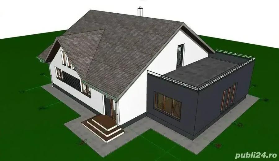 De vanzare teren cu casa inceputa - 3