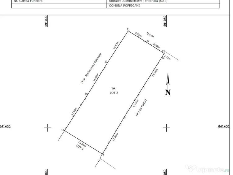 Intravilan 900mp Vanatori Popricani - 1