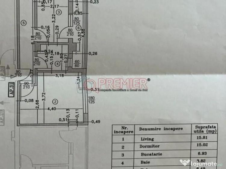 2 Camere Decomandat - Dr. Binelui - Metalurgiei - 7