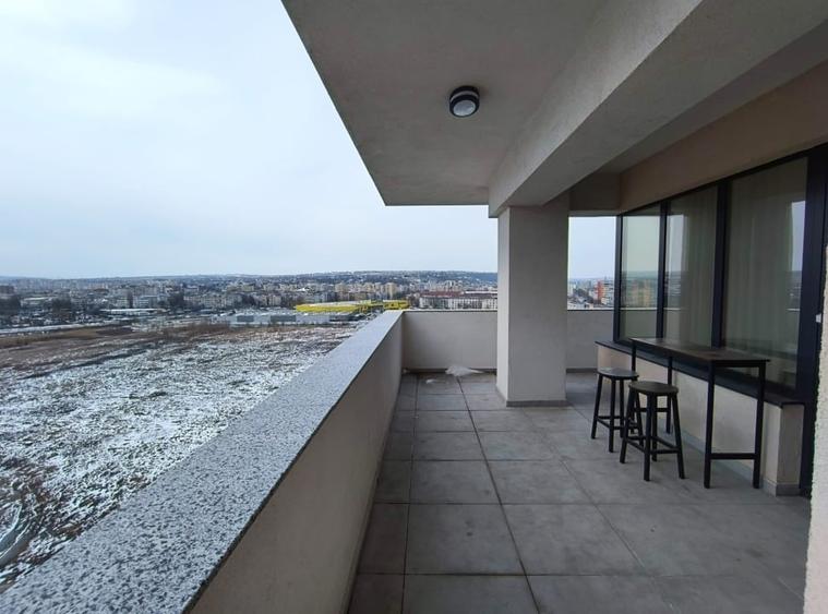 Unirea Towers, Ap. 2 cam. mobilat si utilat complet + parcare subterana - 13