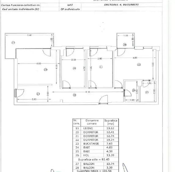 Unirii Ultracentral | Ap 4 camere | Finisaje Premium  | 2 parcari | - 17