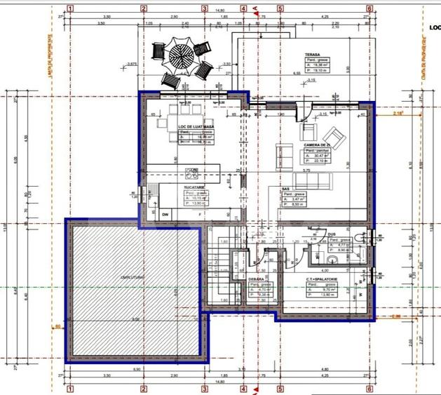 Casa Individuala Moderna-Teren 490 mp. SU 201 mp + Terasa 41 mp. Șelimbar-Sibiu