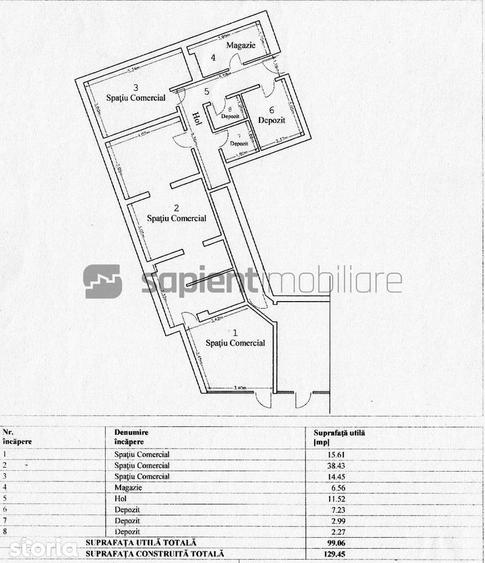 Sapient | Spa?iu comercial _ Pia?a 22 Decembrie, Oradea - 3