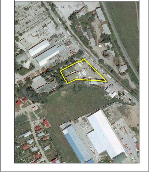 Teren cu Constructii De Vanzare! Deschidere de 80m la Centura Bucuresti - 1