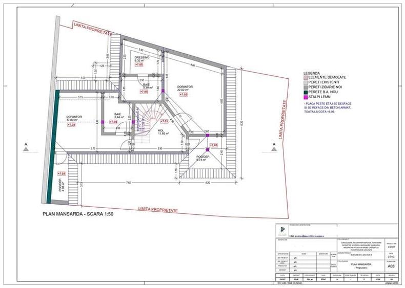 Parcul Carol, vila S+P+1+M - 4