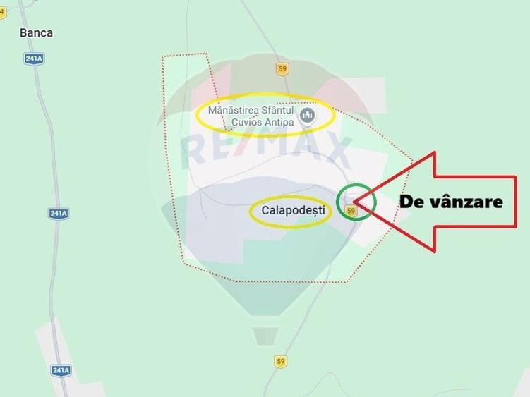 Teren intravilan cu constructie veche in Calapodesti Valu Morii Bacau - 4