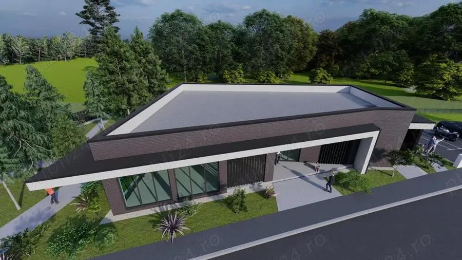 Re?i?a, Spa?iu Comercial, teren 868 mp., zona triaj OMV - 11