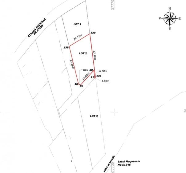 Teren de vanzare in Mogosoaia – Strada Crinului, langa lac | Lot ideal pentru ca - 5