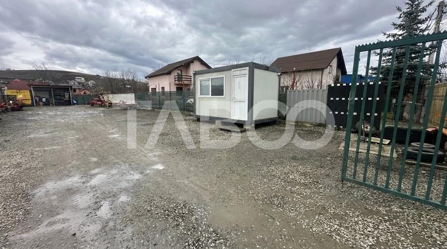 Teren de inchiriat 700mp cu intrare la drum principal Sura Mare Sibiu - 1