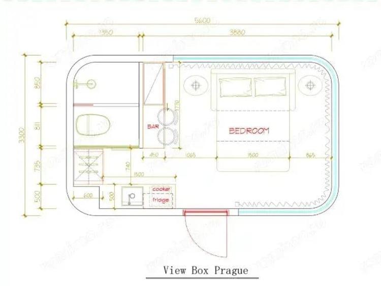 Casa tip Capsula de la View Box Houses - modelul Praga - 5