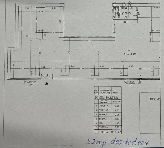 Zona Metrou 1 Mai Calea Grivi?ei 160 mp ideal market - 1