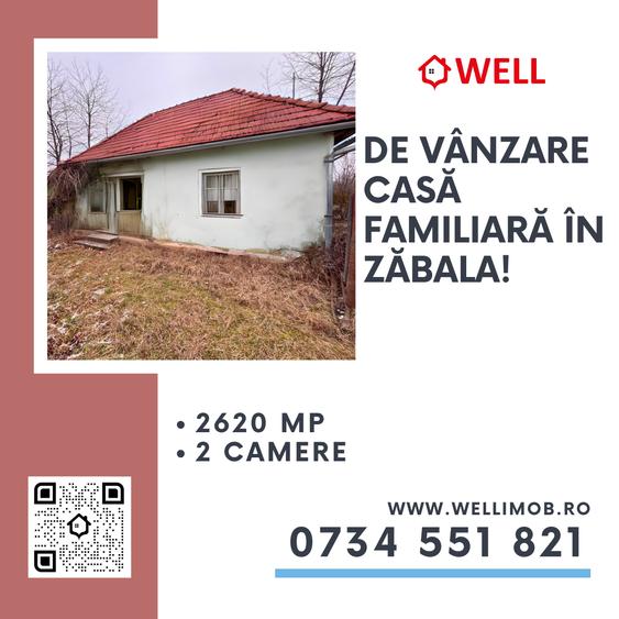 De vânzare casă familiară în Zăbala! - 1