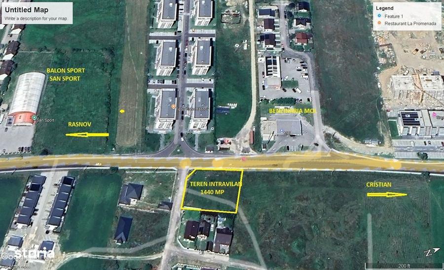 Teren intravilan de vanzare Rasnov, Cartier Primaverii - 1