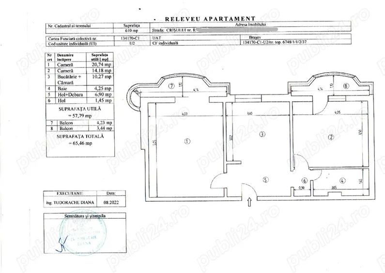 Vand apartament 2 camere Racadau - 10