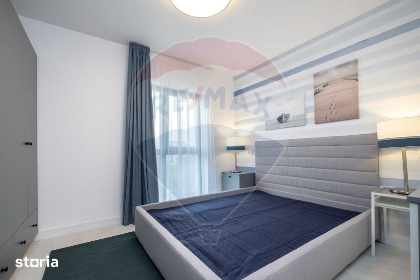 Apartament cu 2 camere decomandat, mobilat în Arcul de Triumf