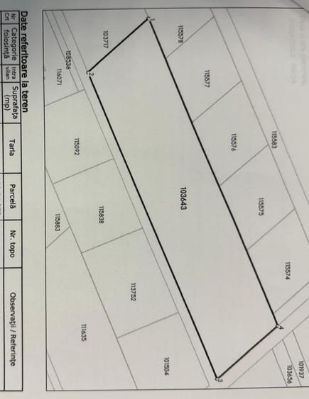 Agigea - Teren intravilan 2500 mp, zona liziera - 2