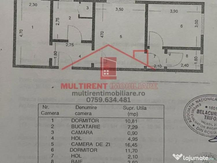 Str. Isaccei - Apartament 3 camere cu centrala pe Gaz! - 5