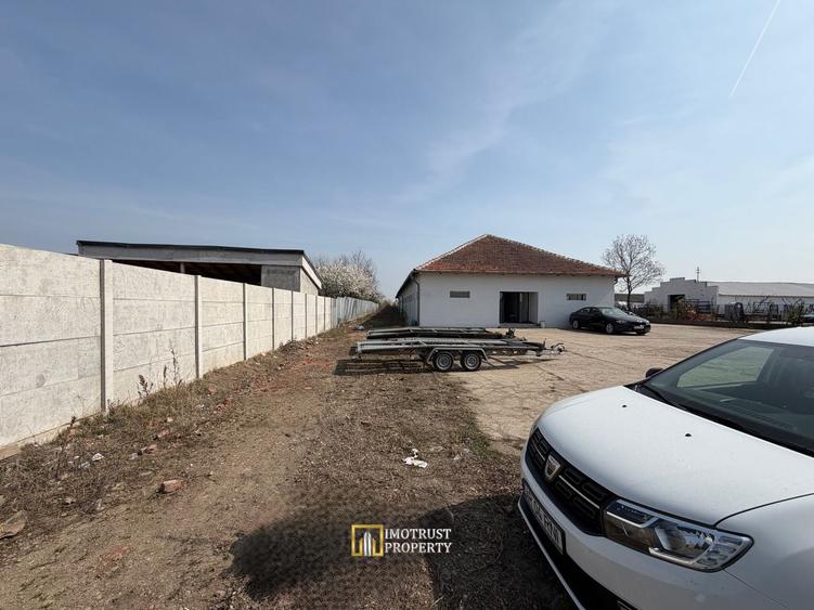 Hala + teren de închiriat pentru service auto / dezmembrări / depozit - 3