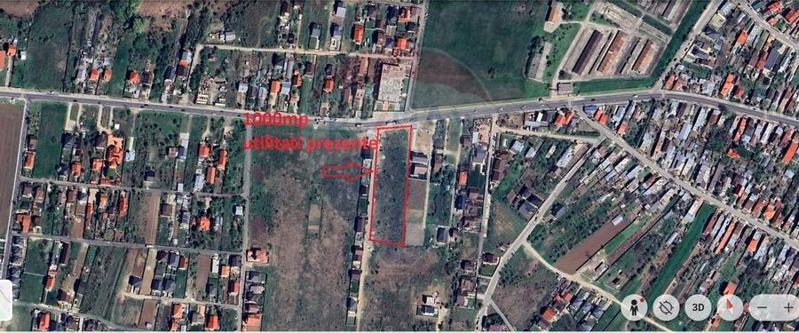 Teren vanzare 1,027mp Dragomiresti-Vale - 16 ml stradal - 3