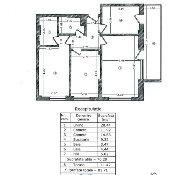 Militari, Lujerului, Gran Via Park, 2/2, dec, 2 bai, bl. 2019, centrala, metrou