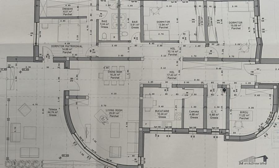 Casa individuala cu 5 camere - 166mp utili - Mosnita - 3