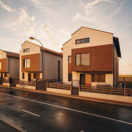 Case individuale si de tip duplex cu mansarda. Comision 0 - 2