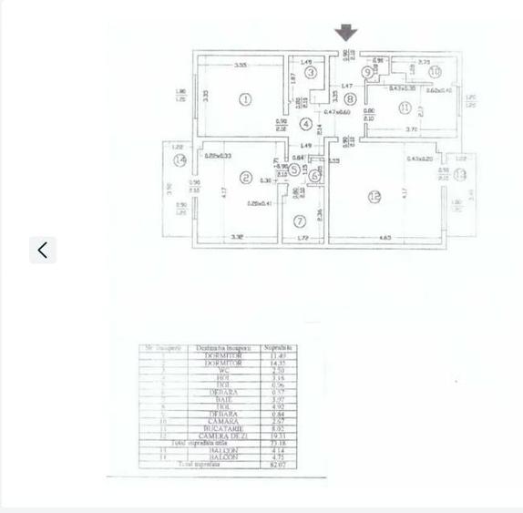 RAHOVA ISPIRESCU AP 3 CAM HOL H 2 BALCOANE - 1