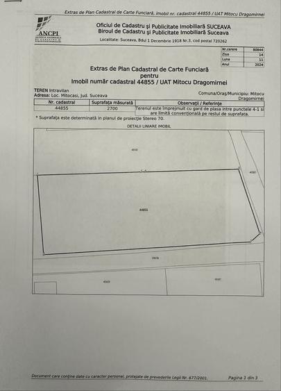 Teren intravilan in Mitocasi - 6
