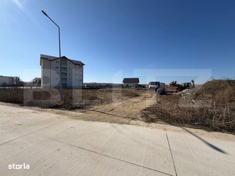 Teren Dumbraveni, 30 ari, deschidere 50 m, pretabil blocuri! - 1