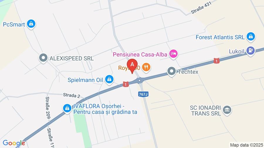 Teren cu constructii giratoriu Oradea(Osorhei)-Cluj, 7010 mp, 141 € /mp - 1