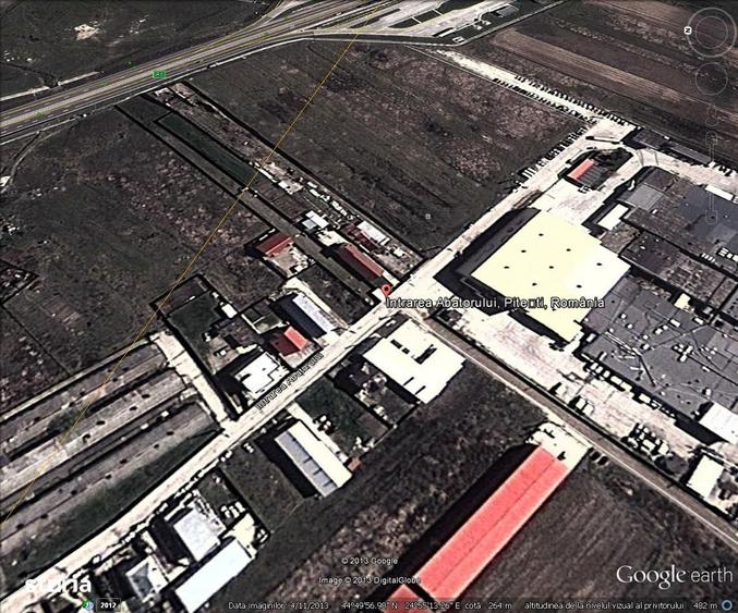 Vand teren intravilan zona Prundu Mic, S=500mp, stradal - 4