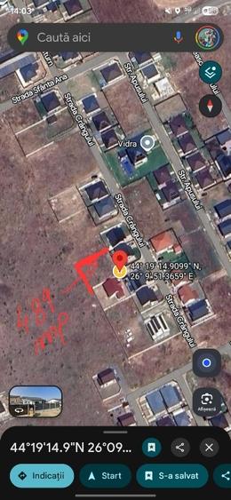 Teren Comuna Berceni 489mp intravilan - 1