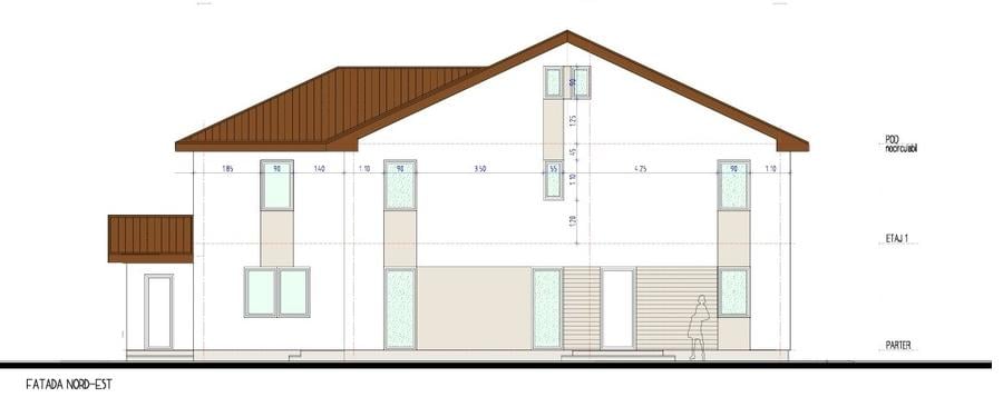 Casa caramida cu autorizatie valabila vila P+1E, zona Spitalul Judetean - 1