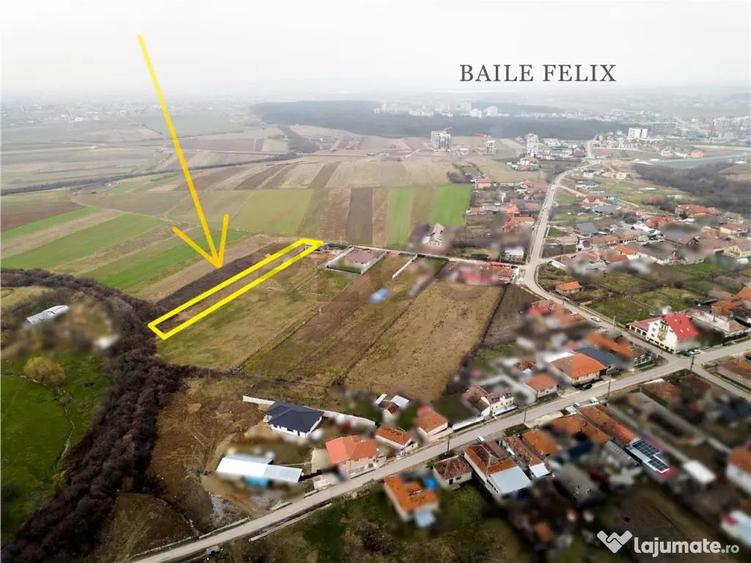 Teren de 1600 mp, în Cordău