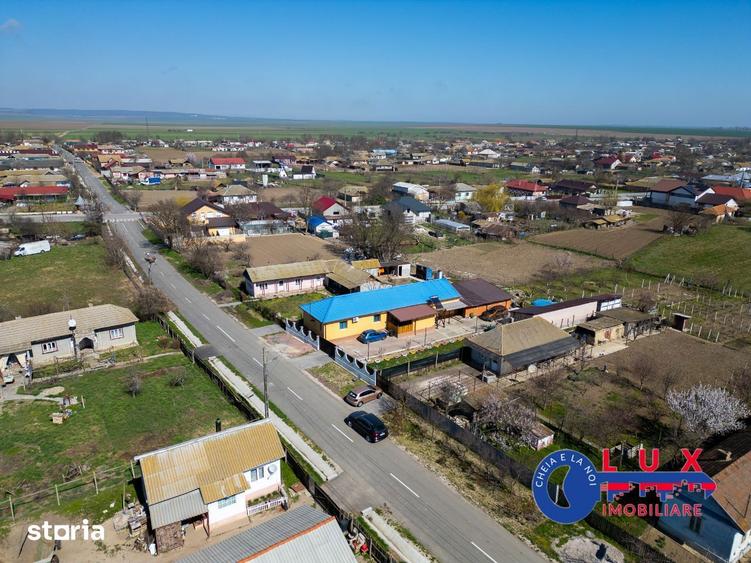 Casă cu 3 camere cu Teren 1461 Mp în Ceamurlia de Jos
