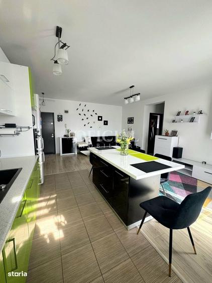 Apartament cu 3 camere semidecomandat în Florești