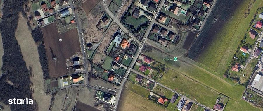 Teren de 800 mp, în Unirii
