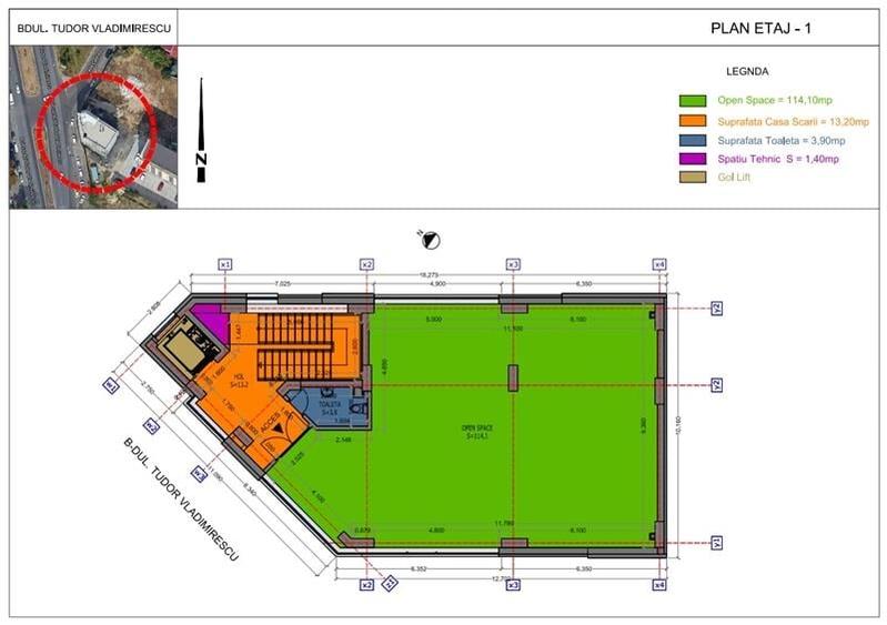 Inchiriere spatii de birouri - Zona 13 Septembrie - 15