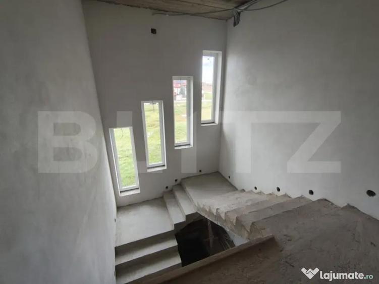 Casa semifinisata in Sanmartin, parter + etaj, 360 mp utili - 5