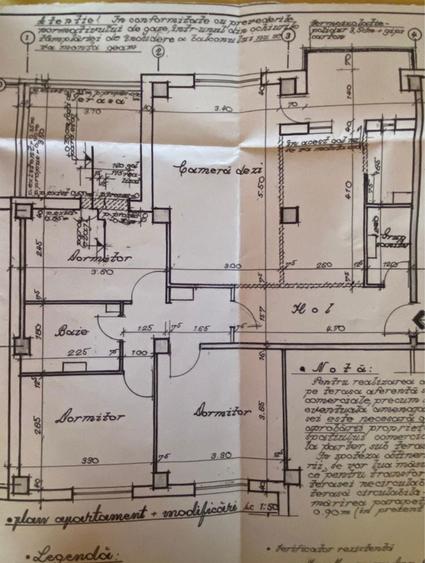 Apartament 4 camere bloc Z1, Costesti, Arges - 1