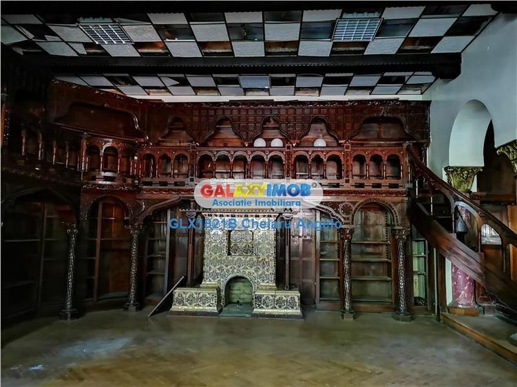 Cismigiu, vila neoromaneasca, suprafata construita 3000 mp, teren 1760 - 4