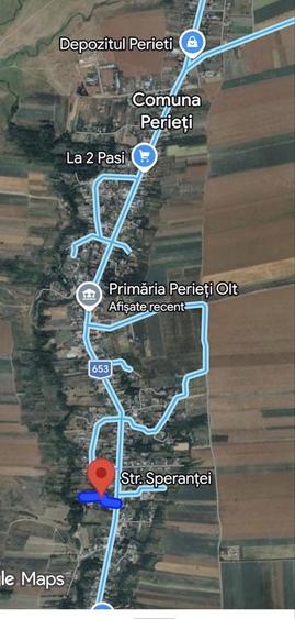 5100 mp Intravilan Perieti, Olt - 5