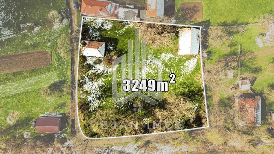 COMISION 0% | Teren intravilan | 3249mp | Zagon - 1