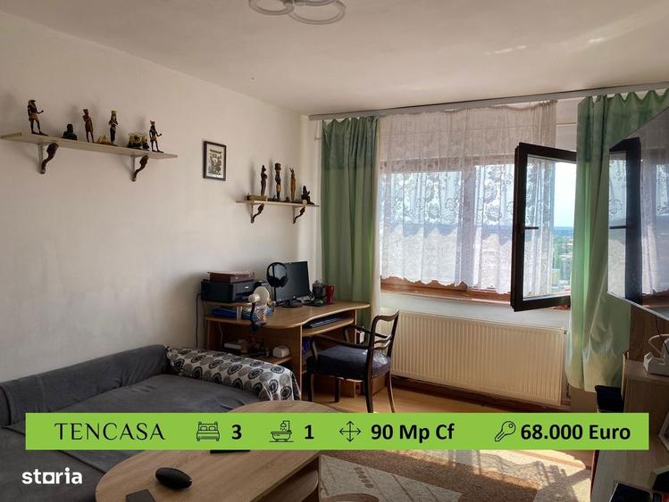 De vanzare ap 3 cam, cf 1, decomandat Vlaicu - Lebada, Y-uri - 2