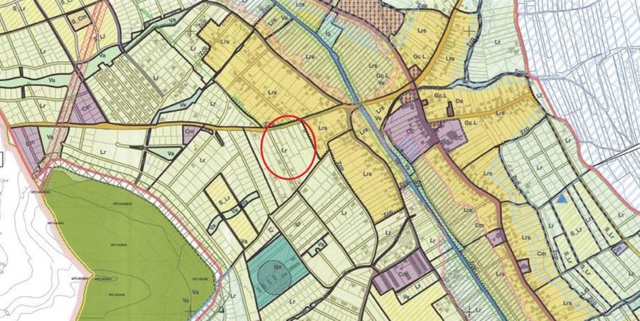 Teren Intravilan, 1055/ 527 Constructii, Centru Chinteni 21 Decembrie - 10