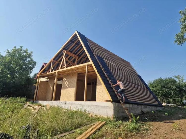 case din lemn A Frame - 2