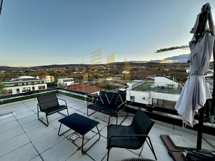 Penthouse 3 camere de inchiriat | Borhanci | Terasa 45mp | Parcare dubla - 11