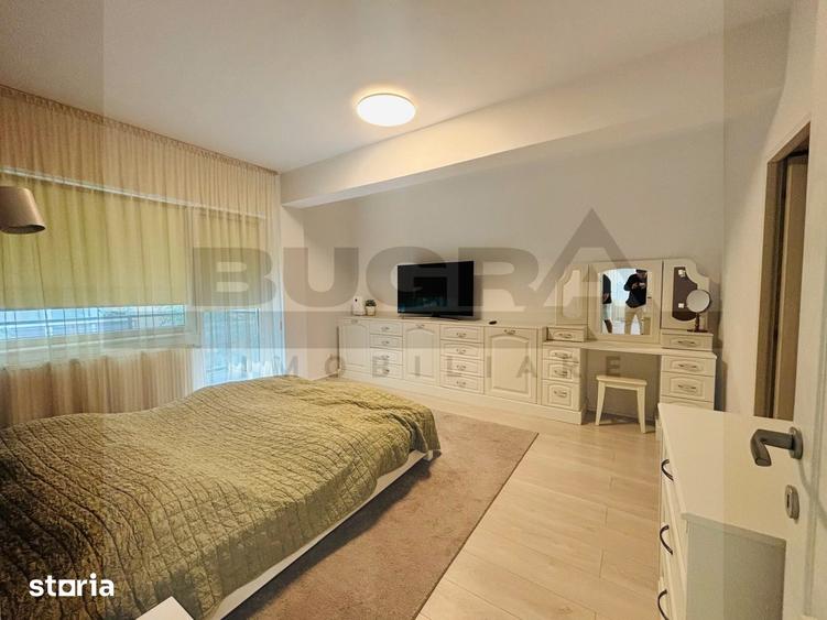 Apartament cu 4 camere, mobilat în Bună Ziua